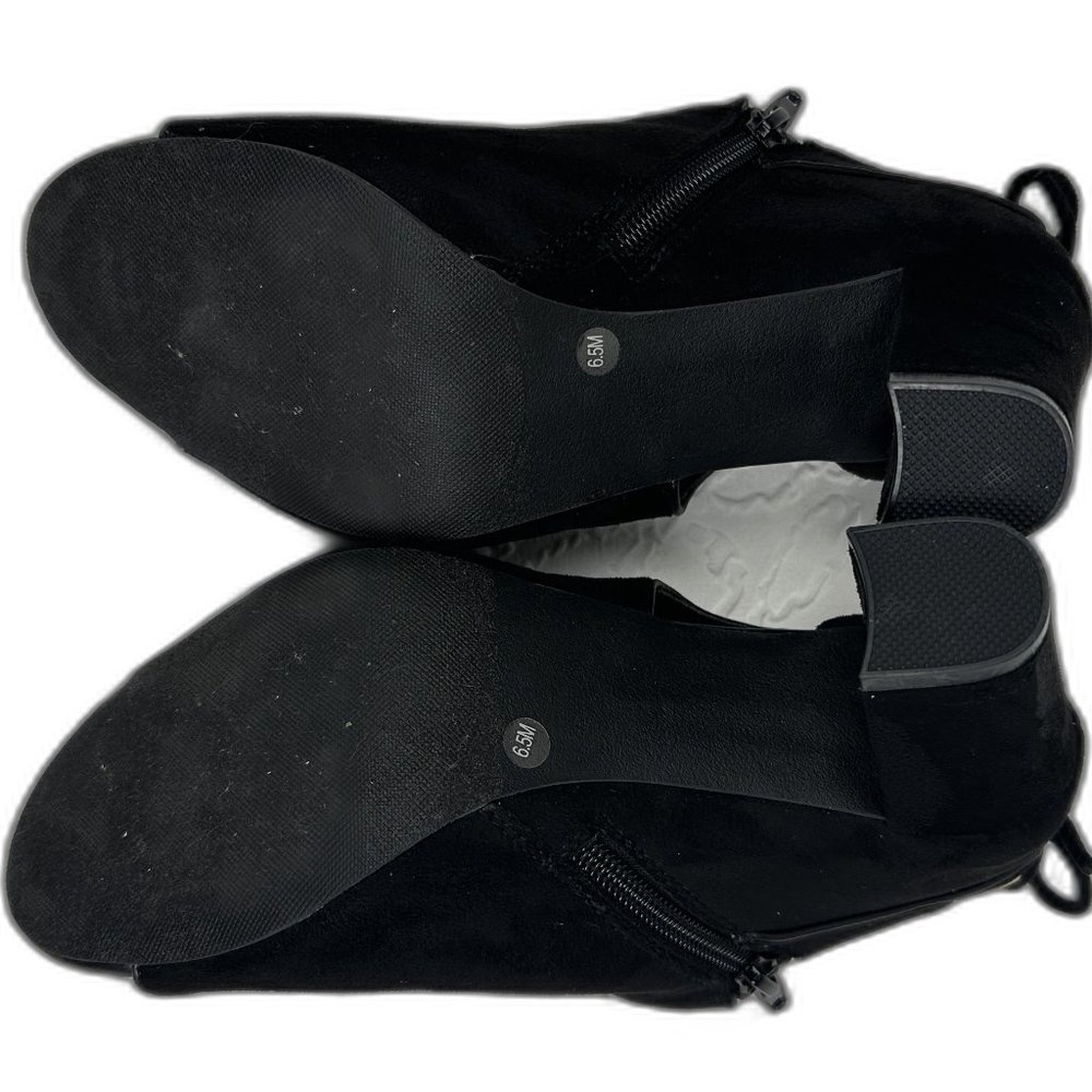 Charter Club Hirah Tie Back Blo black heels - Picture 5 of 8